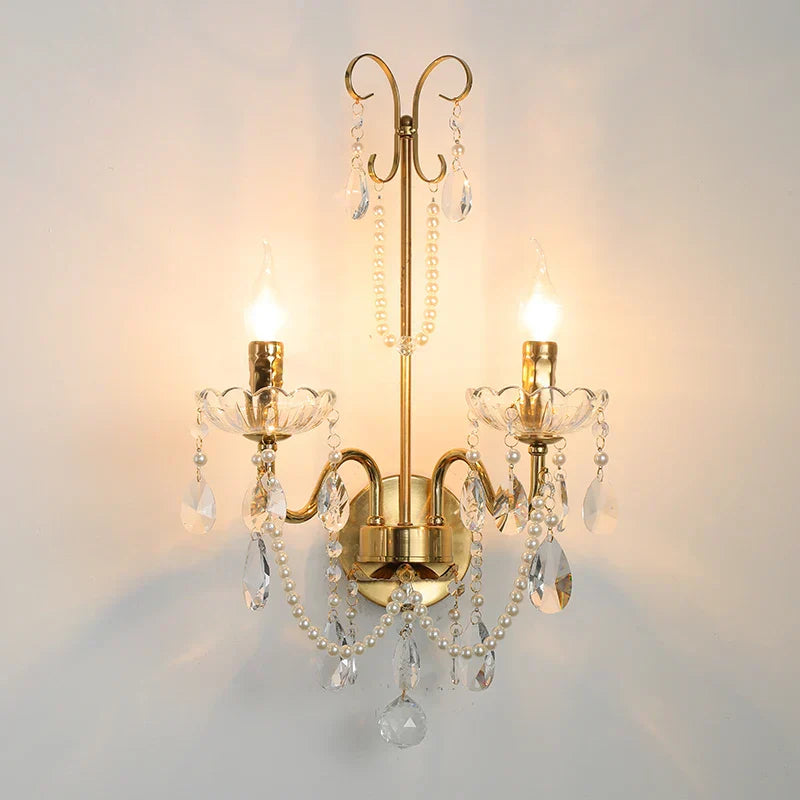 DecorBites™ French Pearl Chandelier, Elegant Retro Design for Luxurious Living Spaces