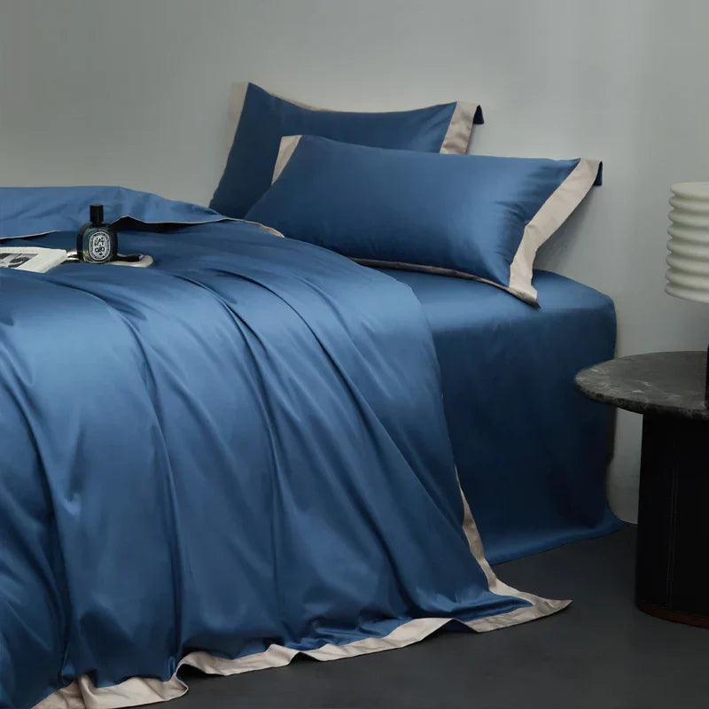 DecorBites™ Egyptian Cotton Hotel Style Bedding Set 1000TC Queen King Duvet Cover Sheet Pillowcases