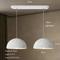 DecorBites™ French Cream Style LED Chandelier for Restaurant Bar and Kitchen