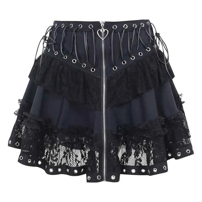 Women's Vintage High Wasit Skirt