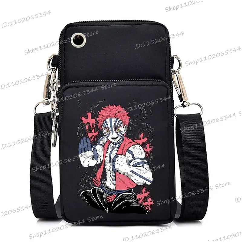 Demon Slayer Phone Bag: Nezuko & Mitsuri Crossbody Purse