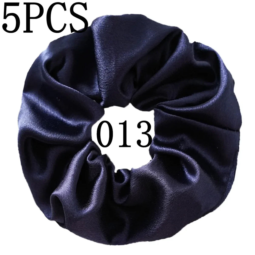 Women's Silky Satin Hair Scrunchies Set