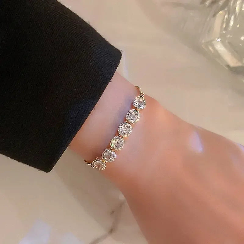 Adjustable Zircon Bracelets