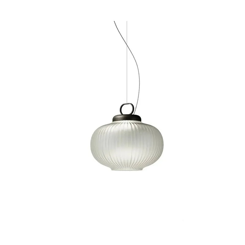 DecorBites™ Black & White Glass Chandelier | Minimalist Nordic Bedroom Decor Floor Lamp