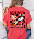 My Dog is My Valentine Graphic Tee