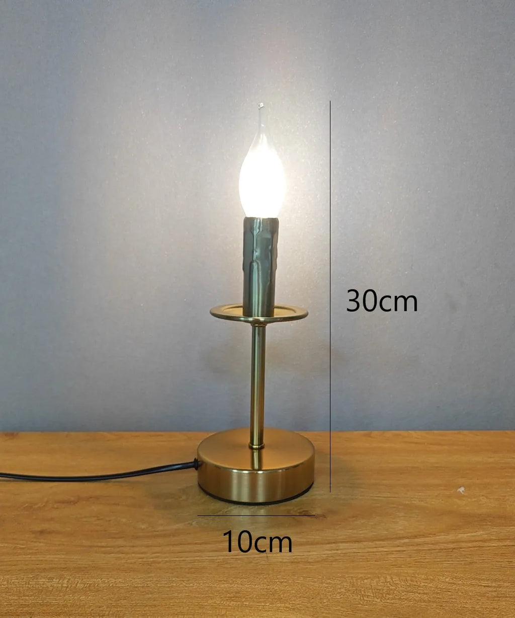 DecorBites™ Industrial Retro Candle Floor Lamp for Living Room Bedroom Study
