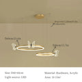 DecorBites™ LED Butterfly Chandelier Pendant Light for Modern Living Room