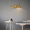DecorBites™ Adjustable Swing Arm Wall Lamp for Bedroom, Restaurant, and Luxury Ambiance