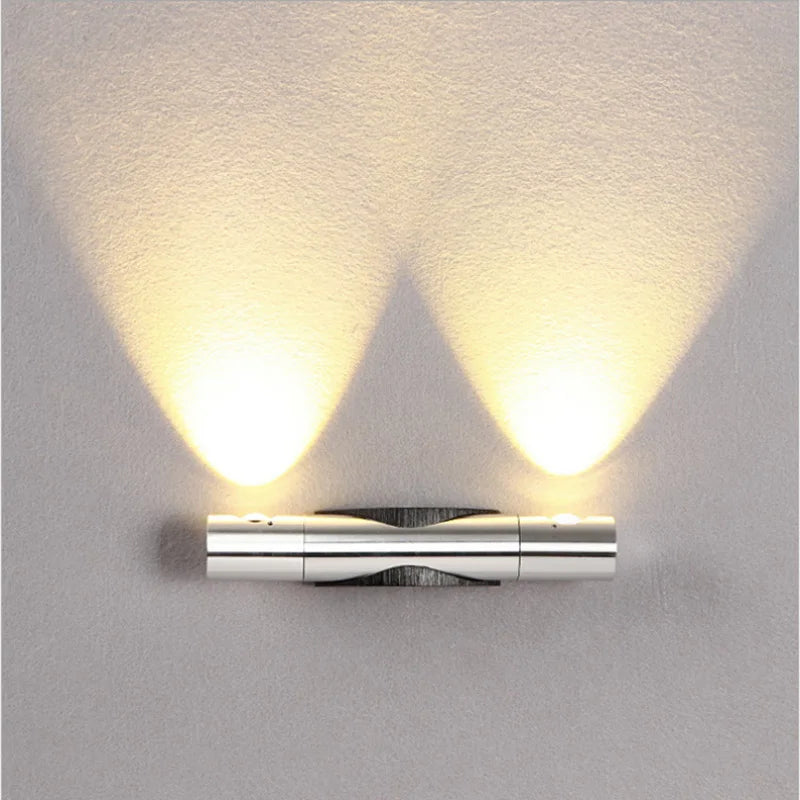 DecorBites™ Adjustable Dual-head Rotatable Wall Lamp for Bedroom and Living Room