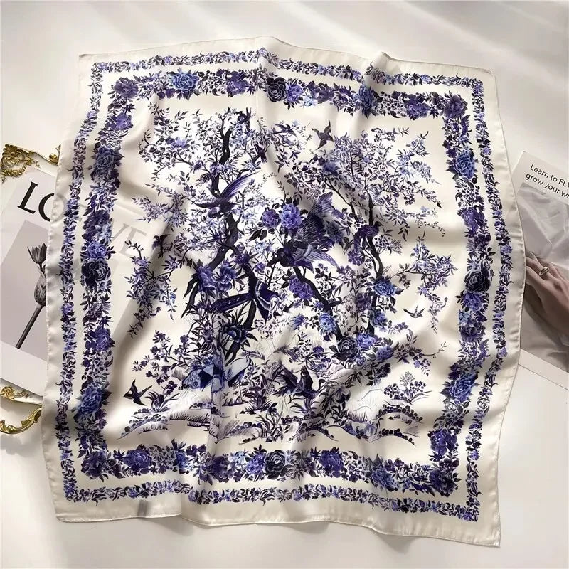 Juliette Designer Satin Scarf