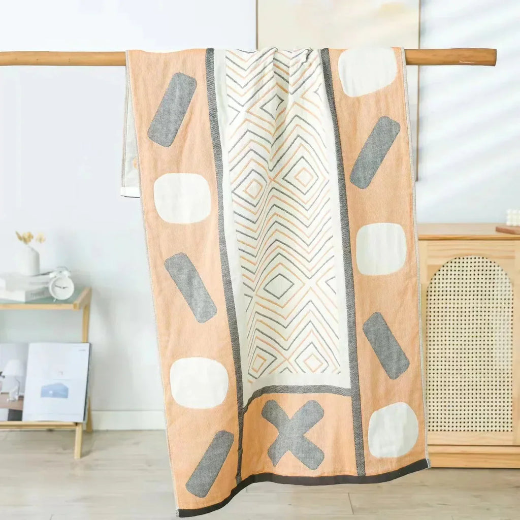 DecorBites™ Cotton Bath Towel - Soft & Quick Dry - 70x140cm