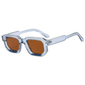Men Vintage Rectangle Frame Sunglasses UV400