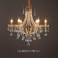 DecorBites™ French Pearl Chandelier, Elegant Retro Design for Luxurious Living Spaces