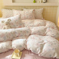 DecorBites™ Double Layer Yarn Bedspread Set King/Queen Breathable Comfortable Bedding