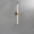 DecorBites™ Gold Geometric Lines Wall Lamps for Modern Luxury Home Decor