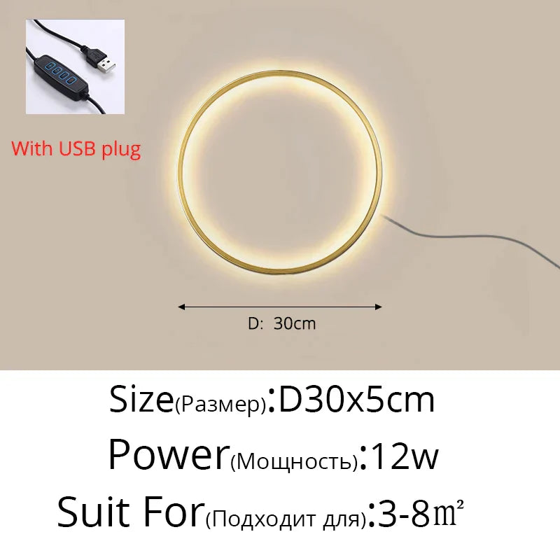 DecorBites™ Elegant Round Wall Sconces for Home Indoor Lighting