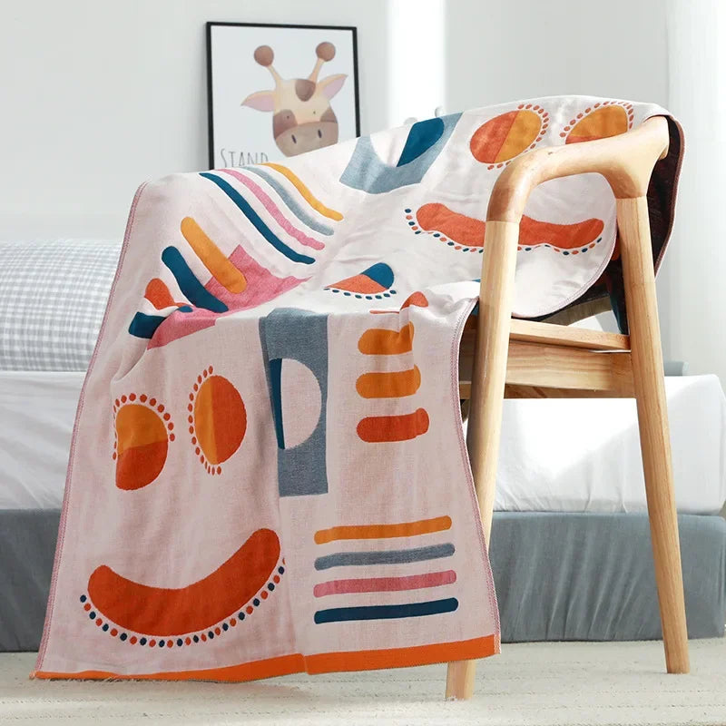 DecorBites™ Luxe Cotton Bath Towel - Quick-Drying & Absorbent Towel for Adults