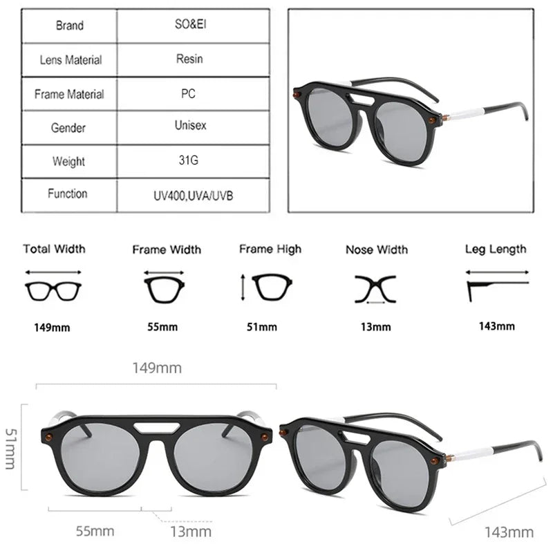 LUX Retro Shades UV400