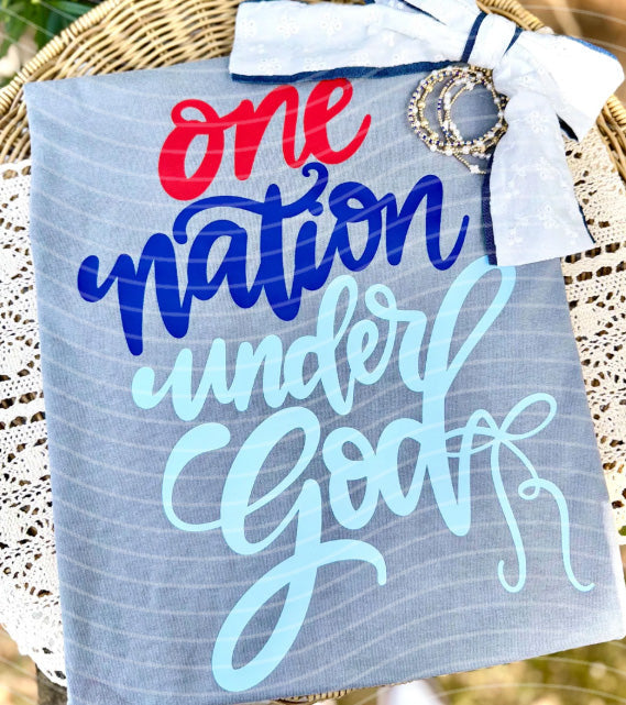 One Nation Under God Graphic Tee