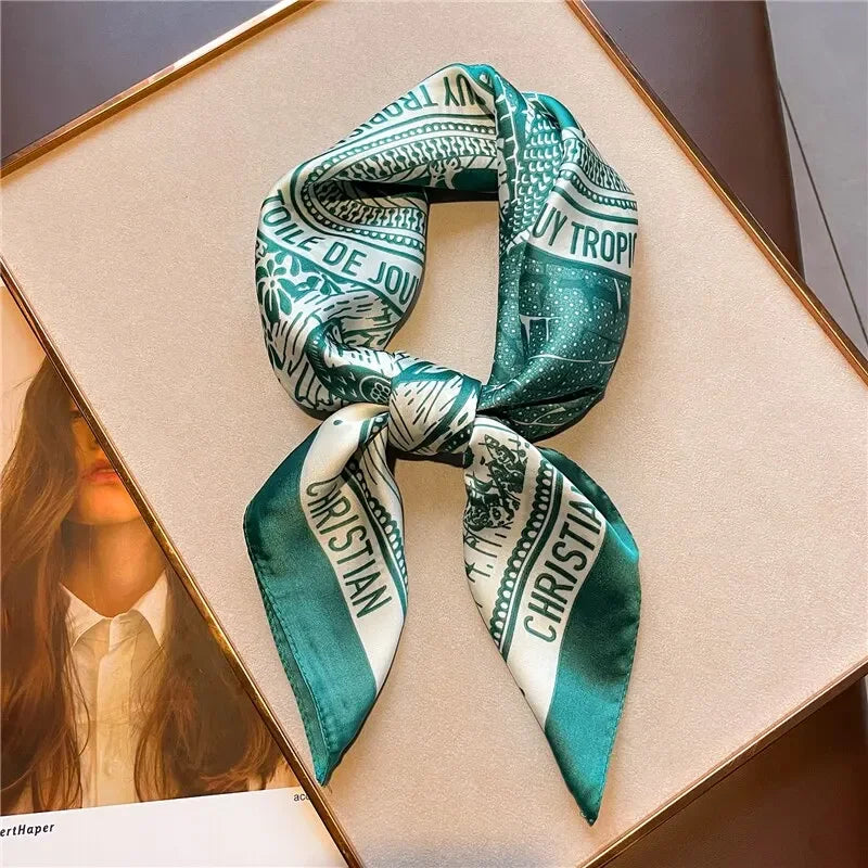 Juliette Designer Satin Scarf