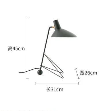 DecorBites™ Denmark Tripod Desk Lamp - Floor/Table Light Fixture