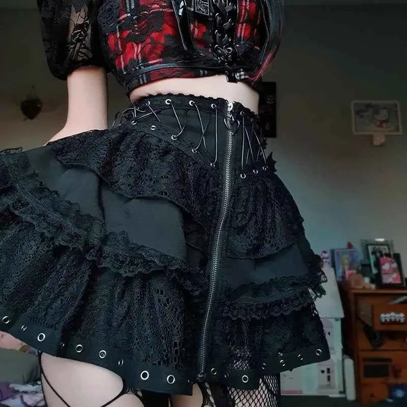 Women's Vintage High Wasit Skirt