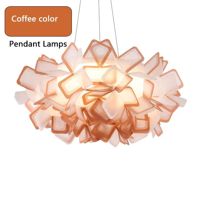DecorBites™ LED Flower Ceiling Pendant Lamp for Living Room Bedroom