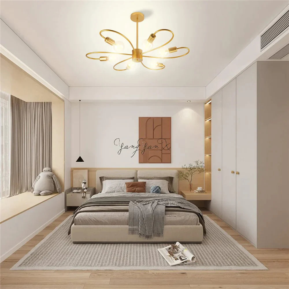 DecorBites™ LED Branches Chandelier for Living Room Bedroom Kitchen Lighting