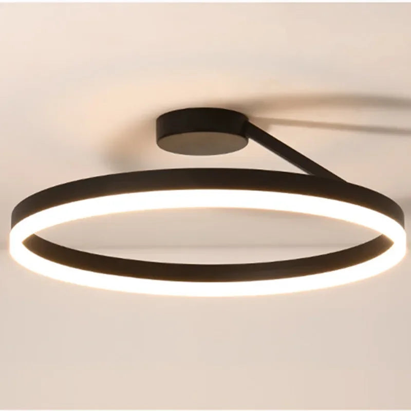 DecorBites™ LED Ceiling Chandelier Dimmable for Bedroom Living Room Dining Minimalist Pendant Lighting