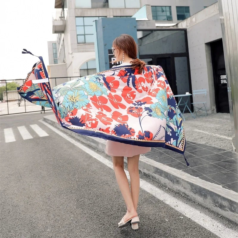 Large Boho Cotton Beach Sarong