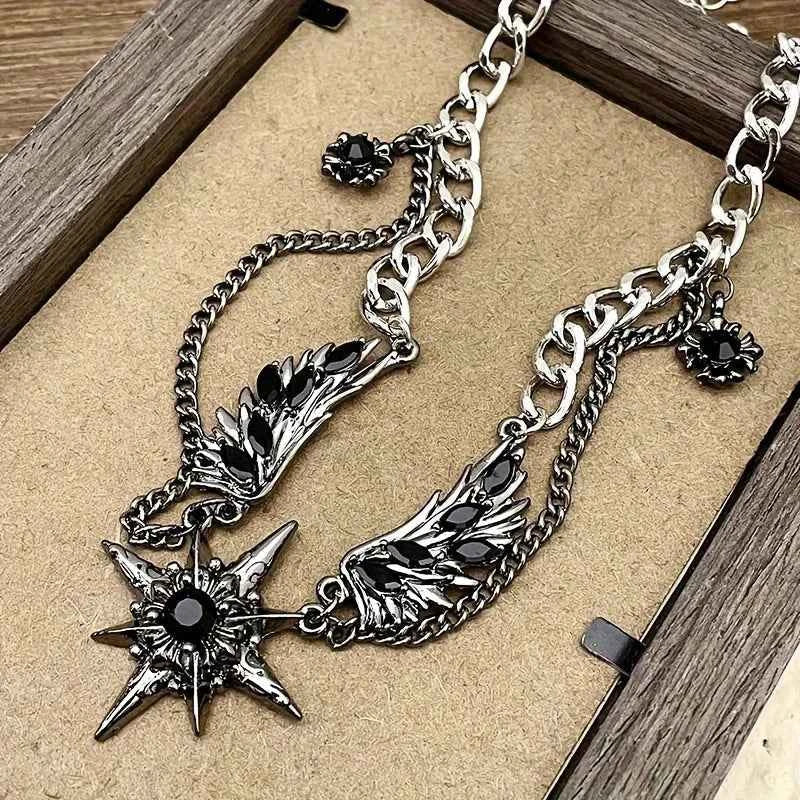 Necklace Exquisite Wing Design Accessories