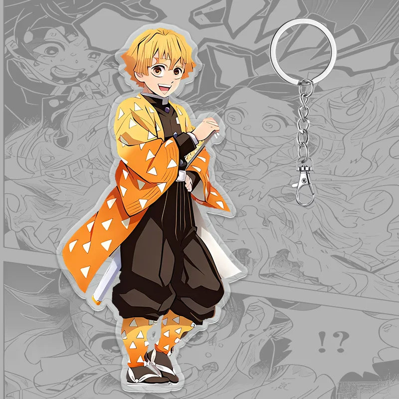 Demon Slayer Keychain: Tanjiro 6cm Acrylic Bag Pendant