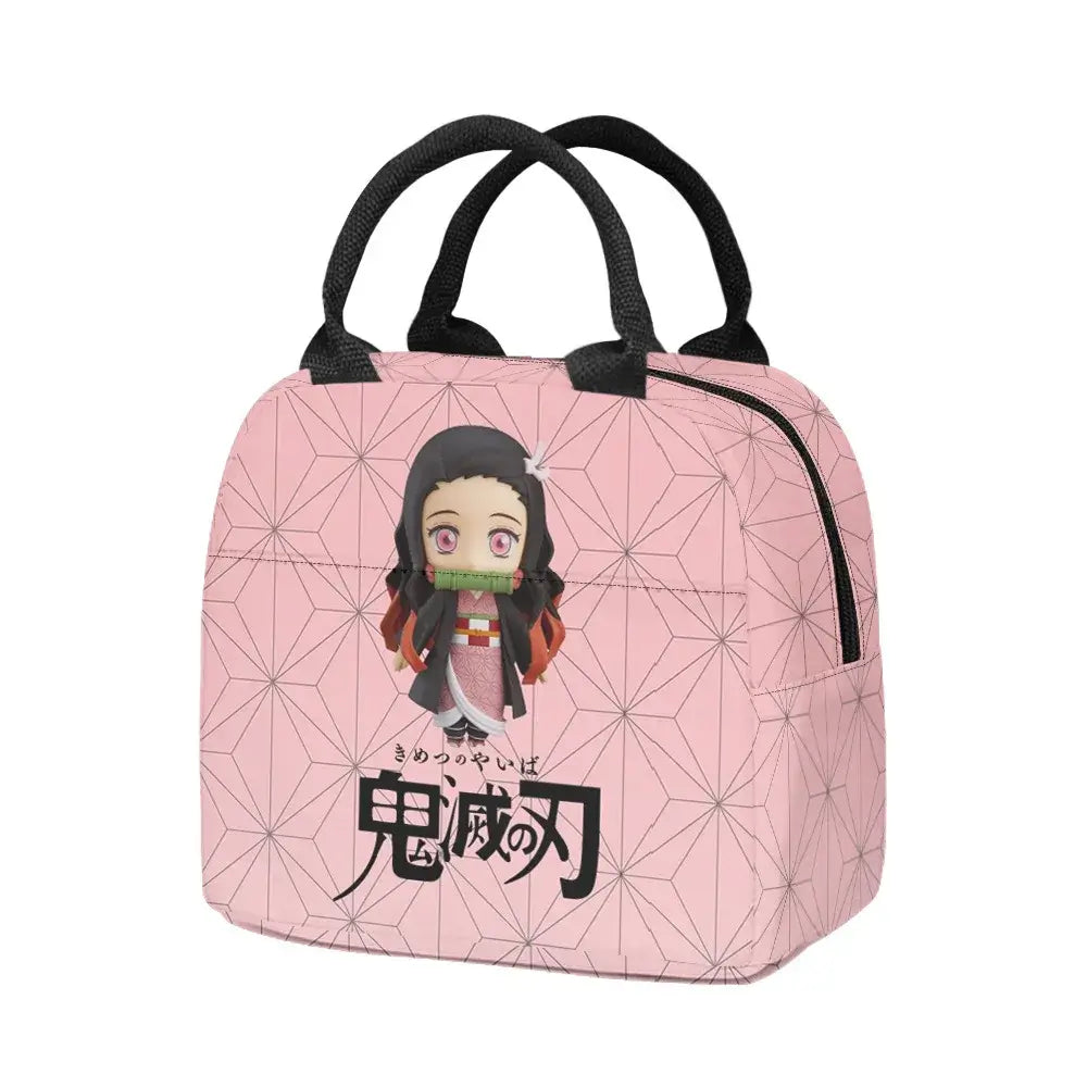 Demon Slayer Backpack Set: Tanjiro & Nezuko School Gear
