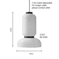 DecorBites™ Handmade White Paper Chandelier for Home and Restaurant