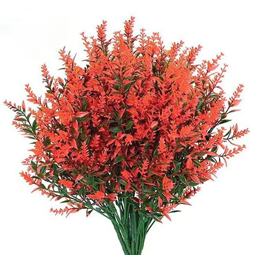 DecorBites™ Lavender Grass Plastic Flowers for Home Décor & DIY Photography
