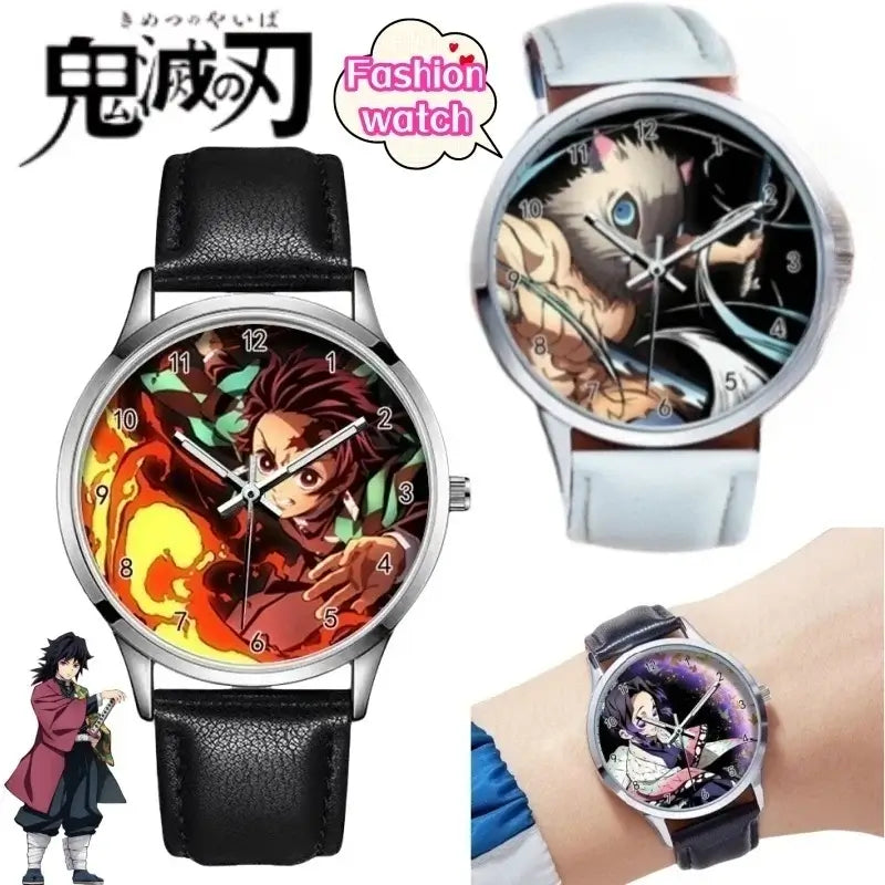 Demon Slayer Watch: Muichirou & Rengoku Business Timepiece