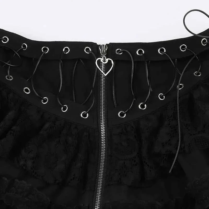 Women's Vintage High Wasit Skirt