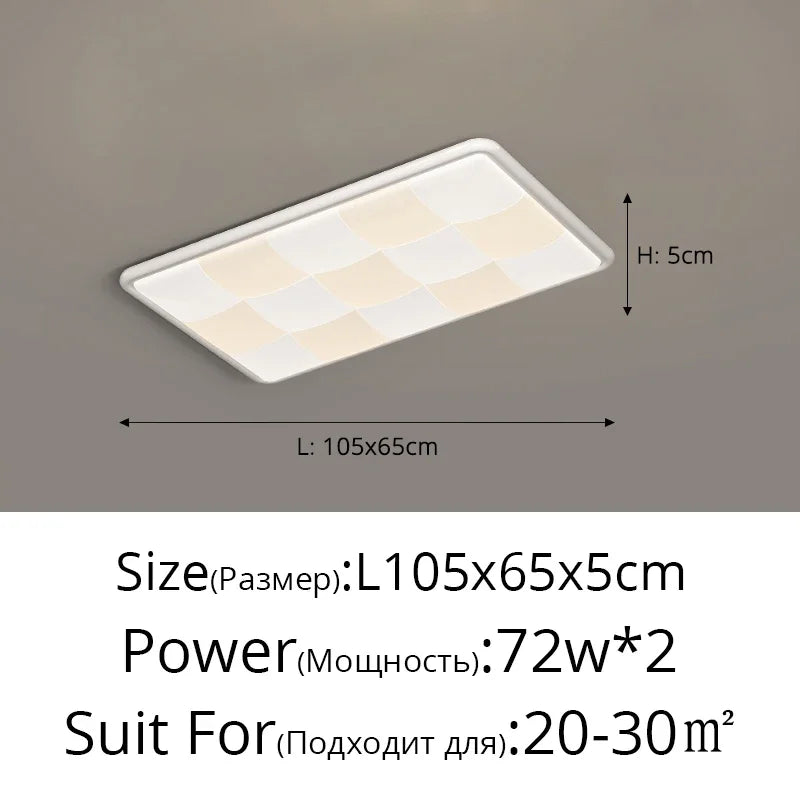 DecorBites™ Cream Style LED Ceiling Lights - Modern Living Room Indoor Lighting