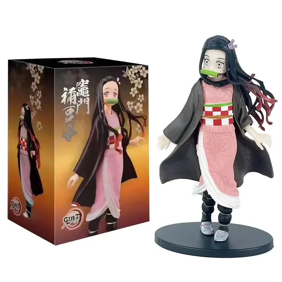 Demon Slayer Anime Figure: 16cm Kamado Tanjiro & Nezuko Statue