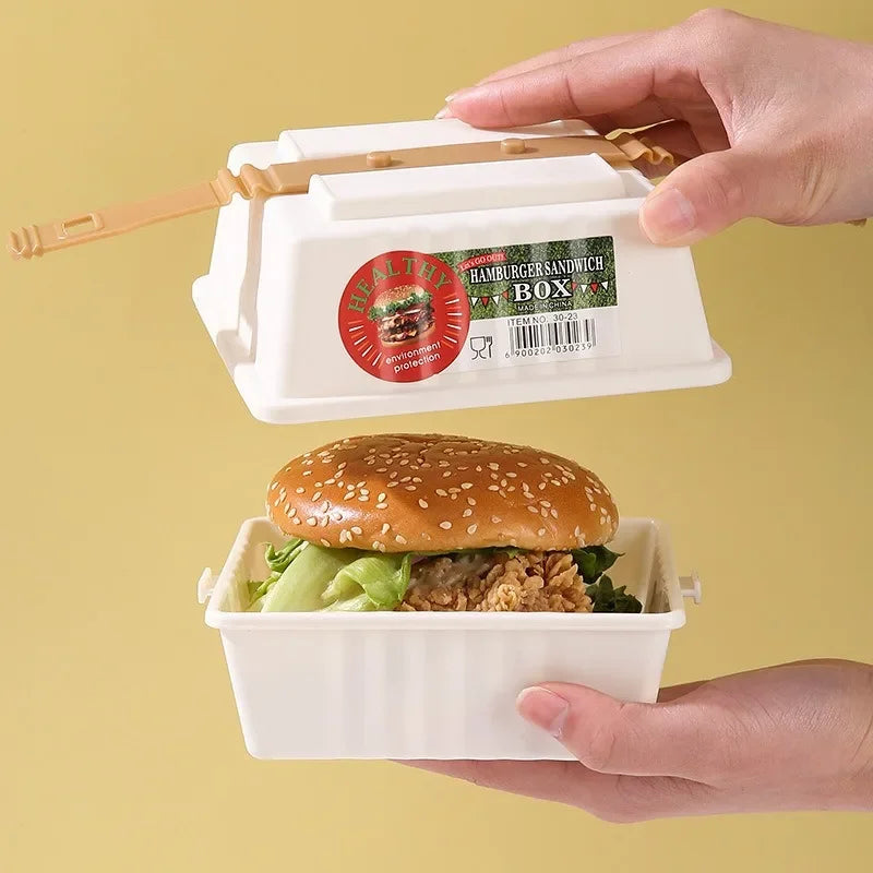 DecorBites™ Bento Box Set: Food & Snack Storage for Outdoor Picnics and Kitchen Organization