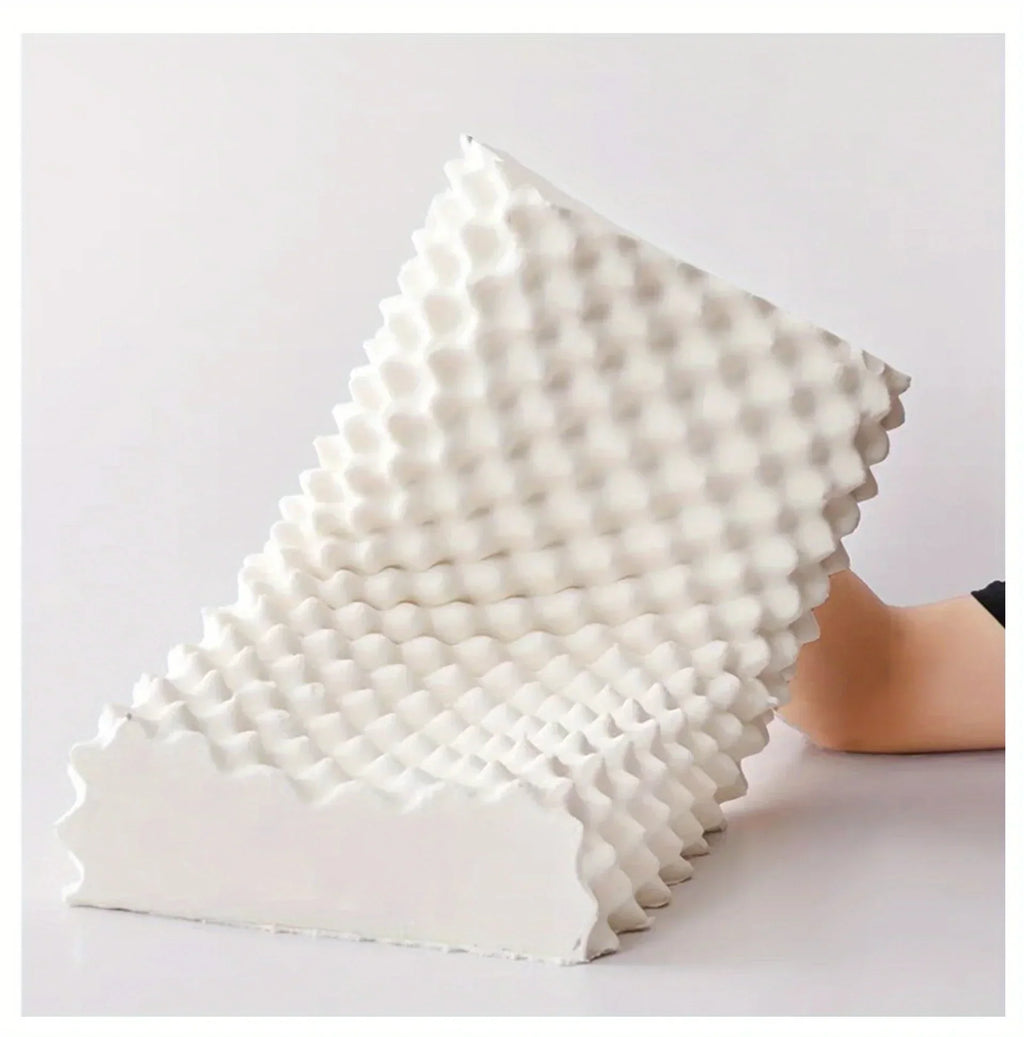 DecorBites™ Latex Massage Pillow for Sleeping - Orthopedic Memory Foam Pillow