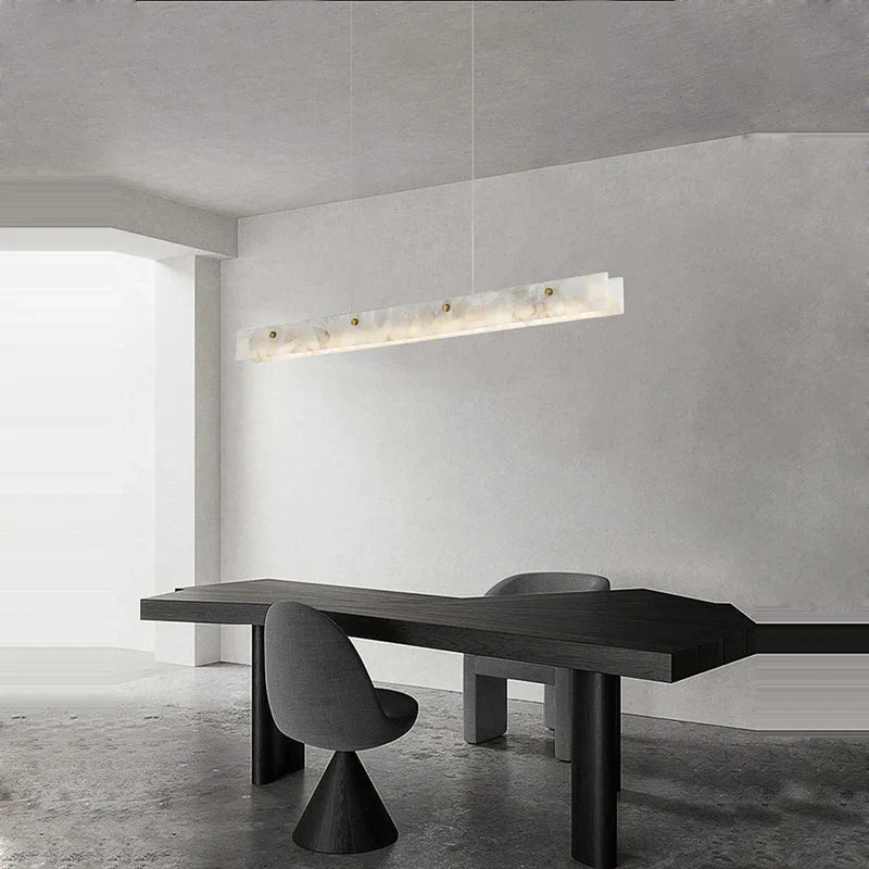 DecorBites™ Gold Chrome LED Pendant Chandelier for Dining Room Lighting