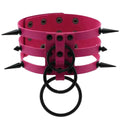 Rivet Leather Bondage Choker Accessories