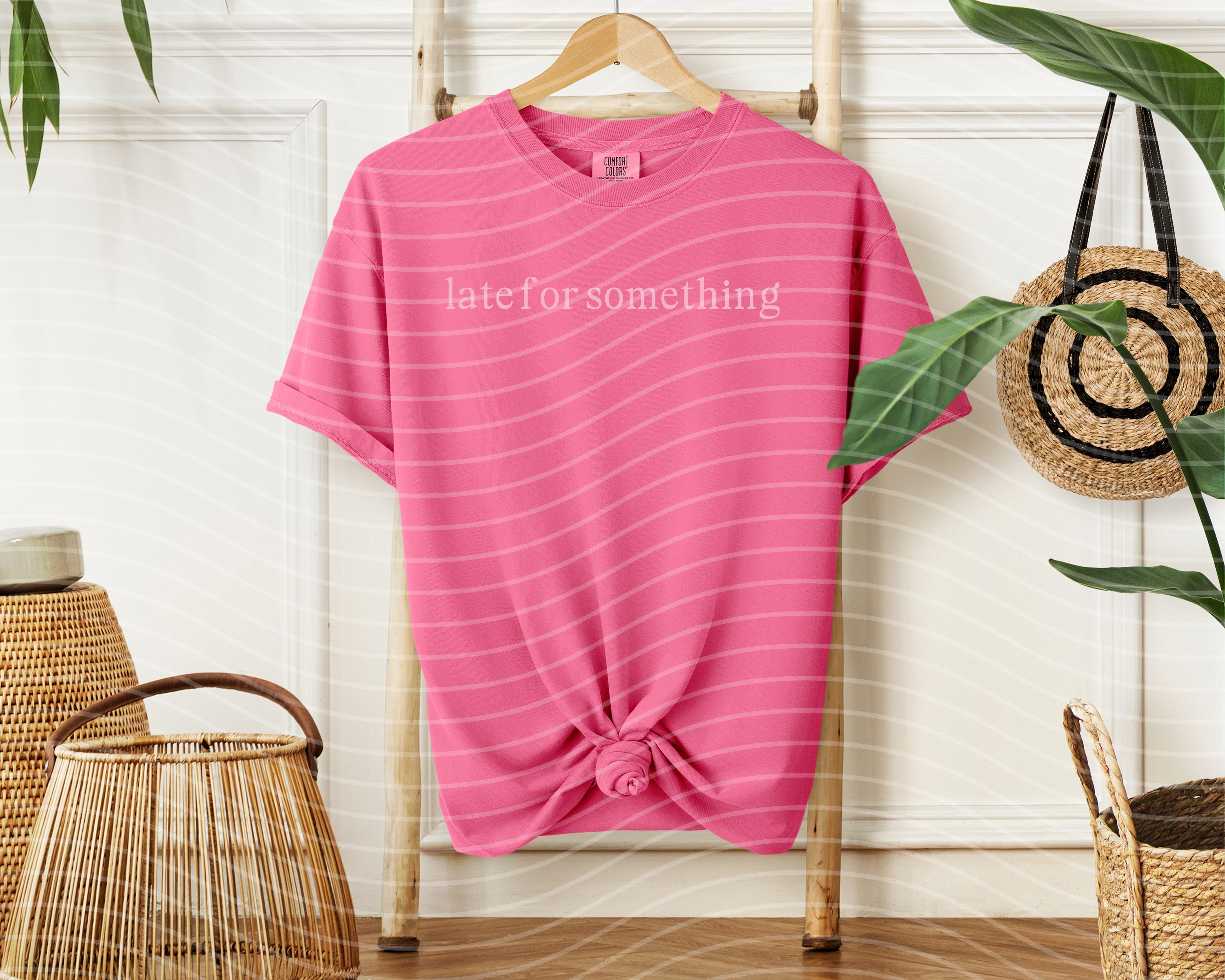 Late for Something Graphic Tee