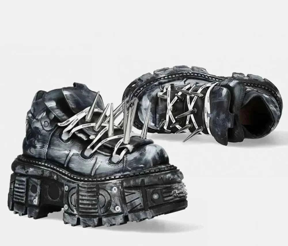 Platform Spiked Rivet Striders