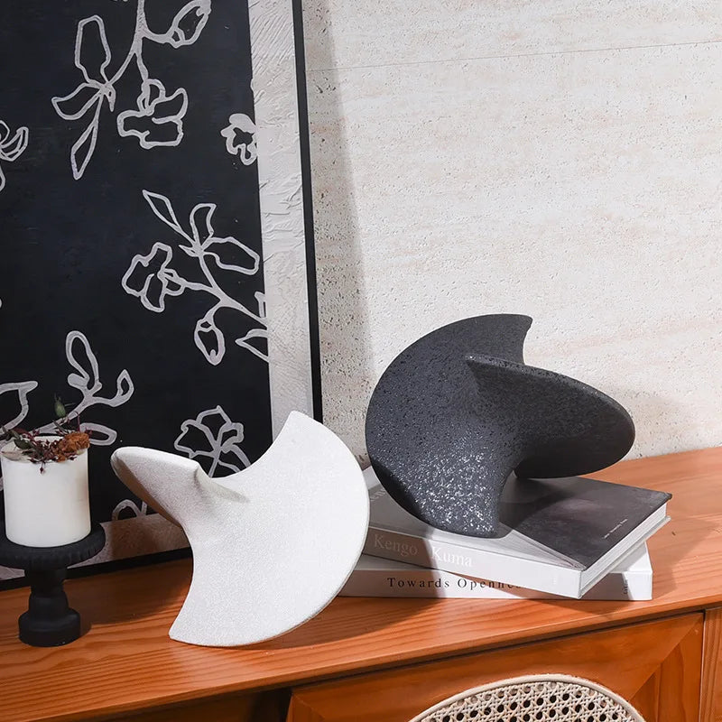 DecorBites™ Geometric Ceramic Gyroscope Ornaments Home Decoration
