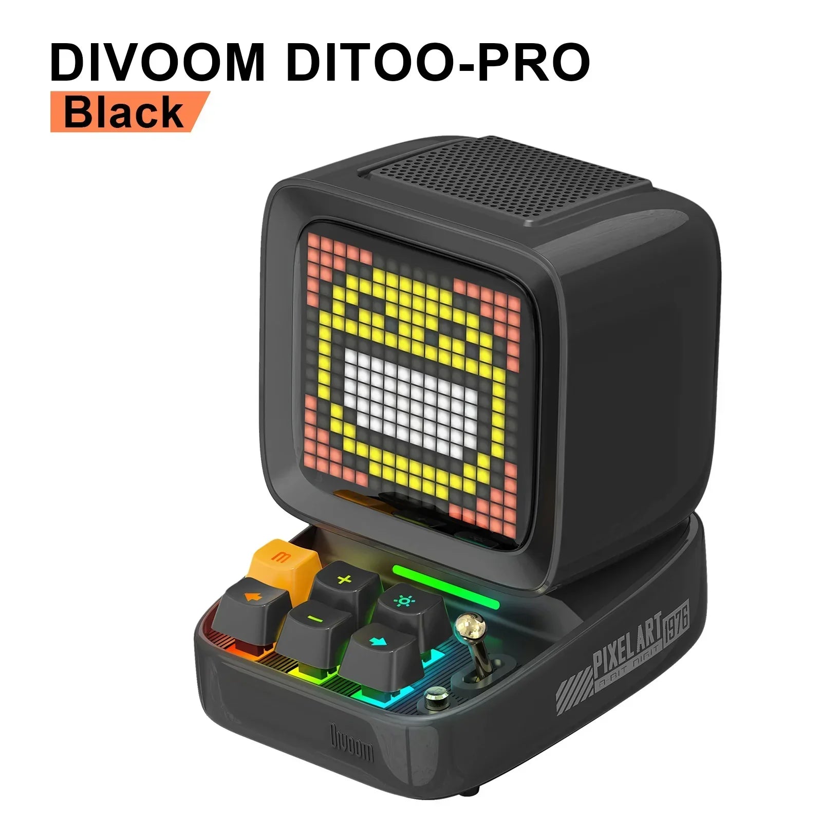 DecorBites™ Ditoo-Pro Retro Pixel Mini Speaker Pink