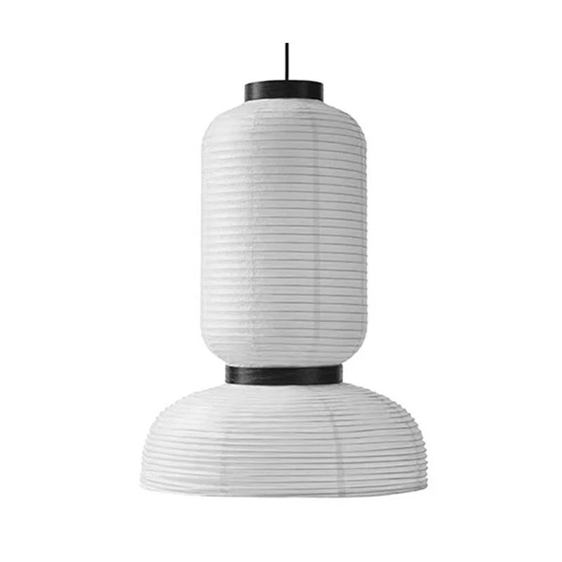 DecorBites™ Handmade White Paper Chandelier for Home and Restaurant