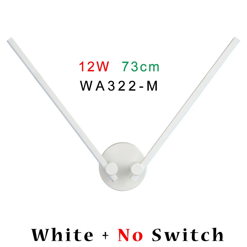 DecorBites™ Double Arm Adjustable LED Wall Light for Living Room and Bedroom