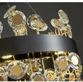 DecorBites™ Crystal Pendant Chandelier for Kitchen Living Room Restaurant Island